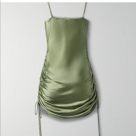Aritzia Only Ruched Dress - Picture 6 of 9